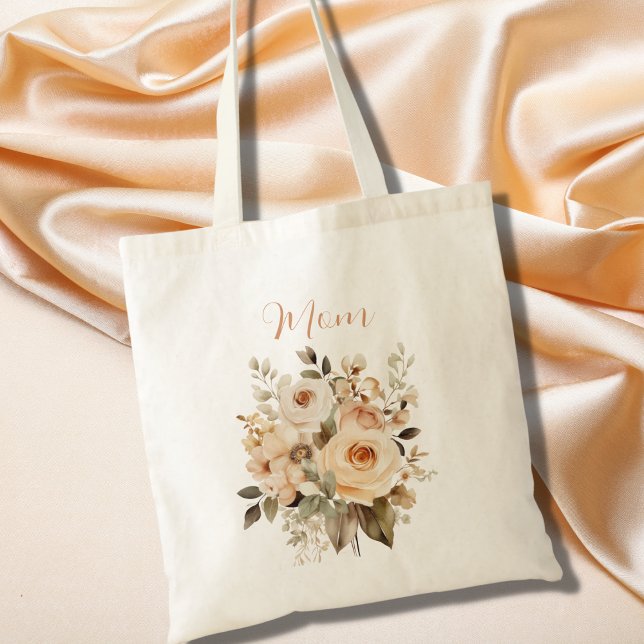Floral Mom Tote Bag (Creator Uploaded)