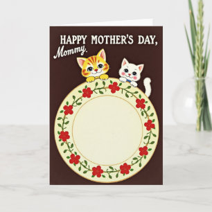 Floral Mommy Mothers Day Card