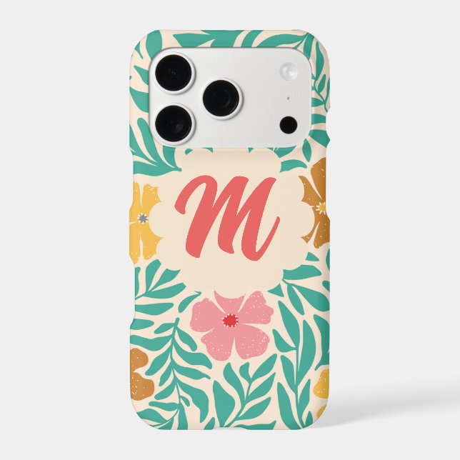 Floral Monogram (Back)