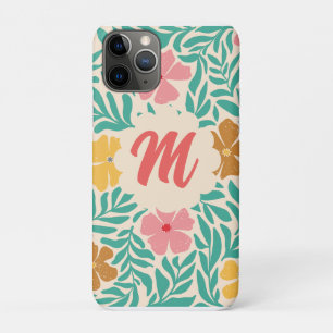 Floral Monogram iPhone 11 Pro Case