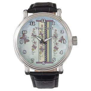 floral Monogram I Watch
