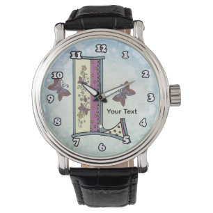 floral Monogram L Watch