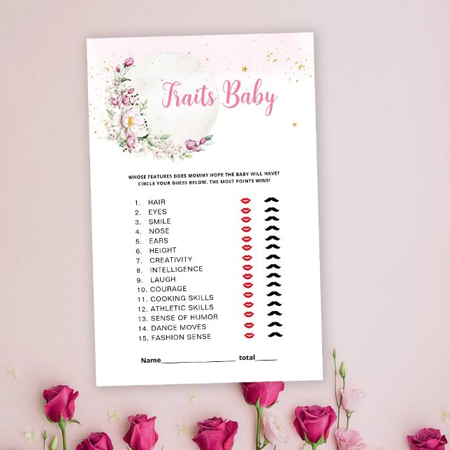 Floral Moon Baby Traits Game (Creator Uploaded)