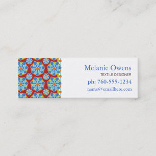 Floral Mosaic Business Cards