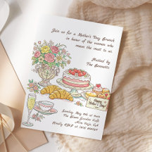 Floral Mother's Day Brunch Party