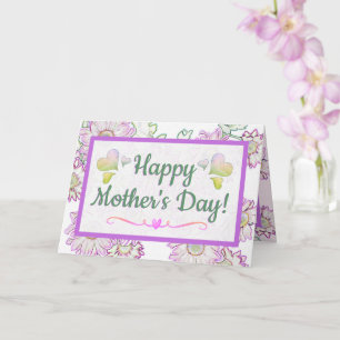 Floral Mother's Day Card
