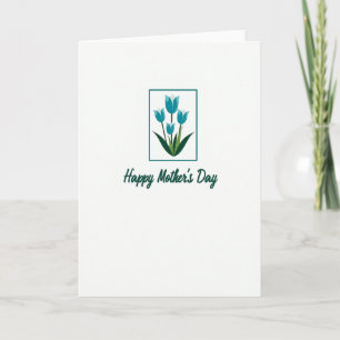 Floral Mothers Day Framed Card