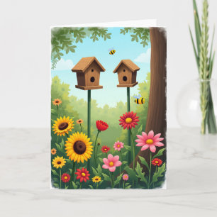 Floral Mothers Day Garden Card
