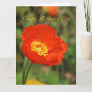 Floral Mother's Day Greeting Card