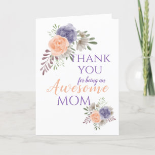 Floral Mother's Day Peony Holiday Card