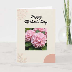 Floral Mothers Day Photo Card