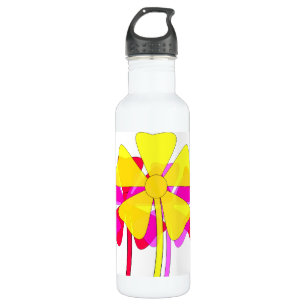 Floral Motif 710 Ml Water Bottle