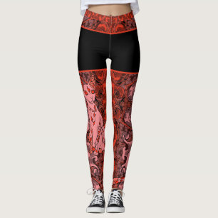 Floral Motives & Chat Leggings