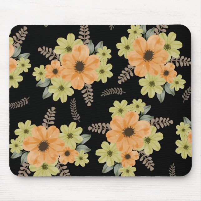 Floral Mouse Pad (Front)