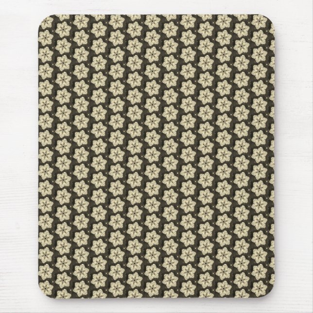 floral  mouse pad (Front)