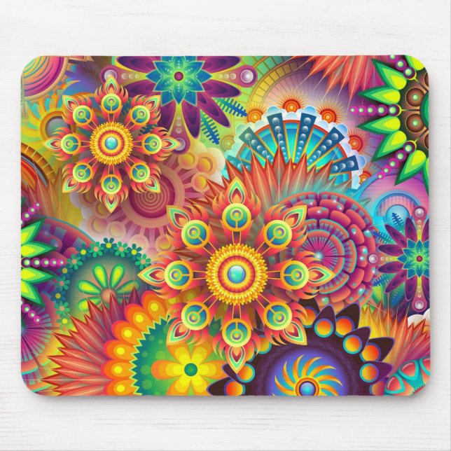 FLORAL - Mouse Pad (Front)