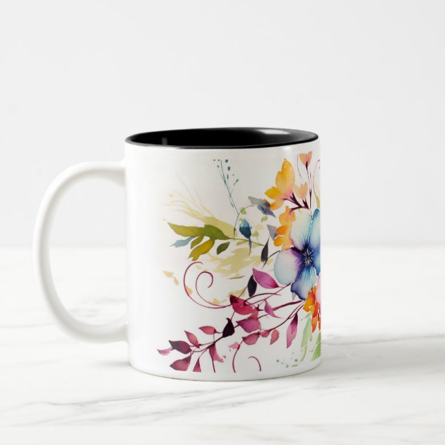 Floral Mug (Left)