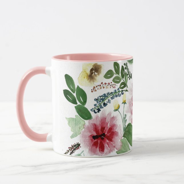 Floral Mug (Left)