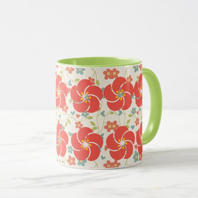 Floral Mug (Front Right)