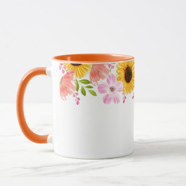 Floral Mug (Left)