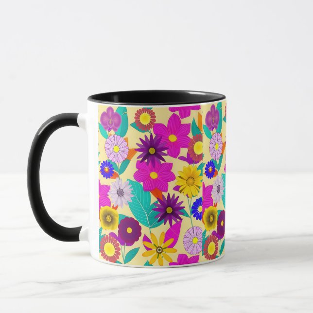 Floral Mug (Left)