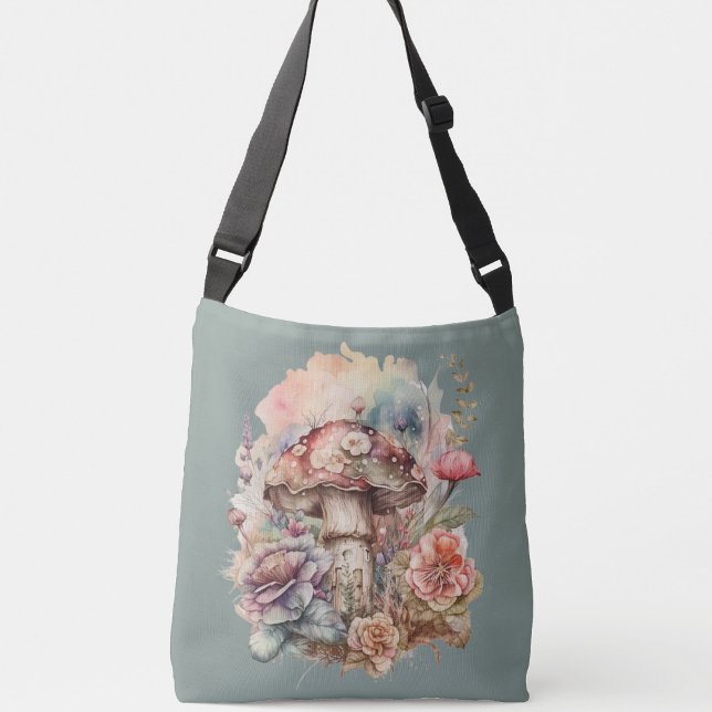 Floral Mushroom Tote (Creator Uploaded)