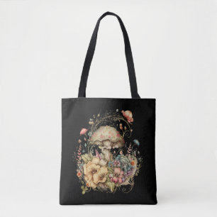 Floral Mushroom Tote