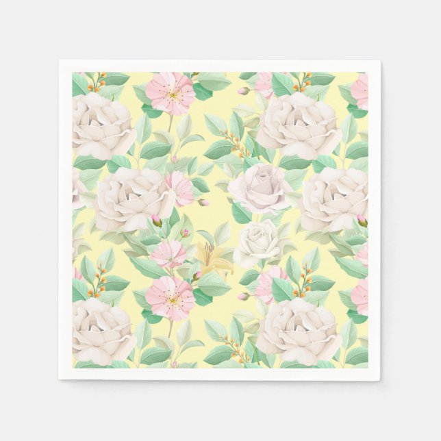Floral Napkin (Front)