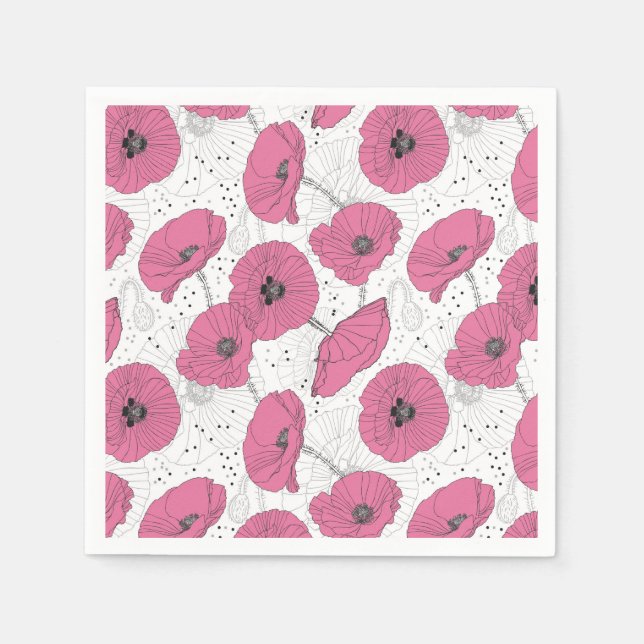 Floral Napkin (Front)