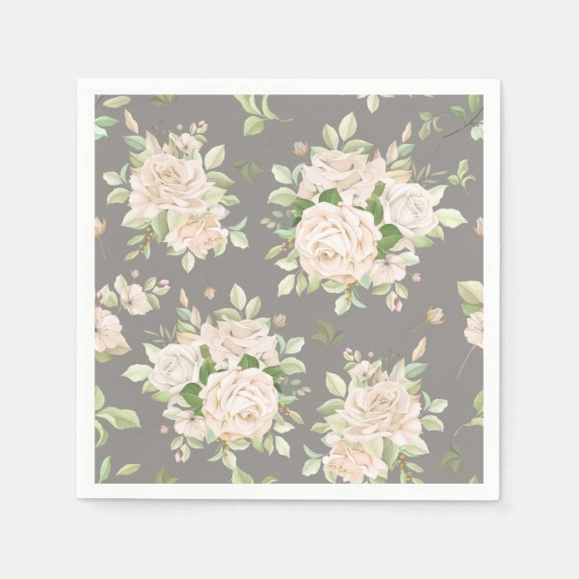 Floral Napkin (Front)
