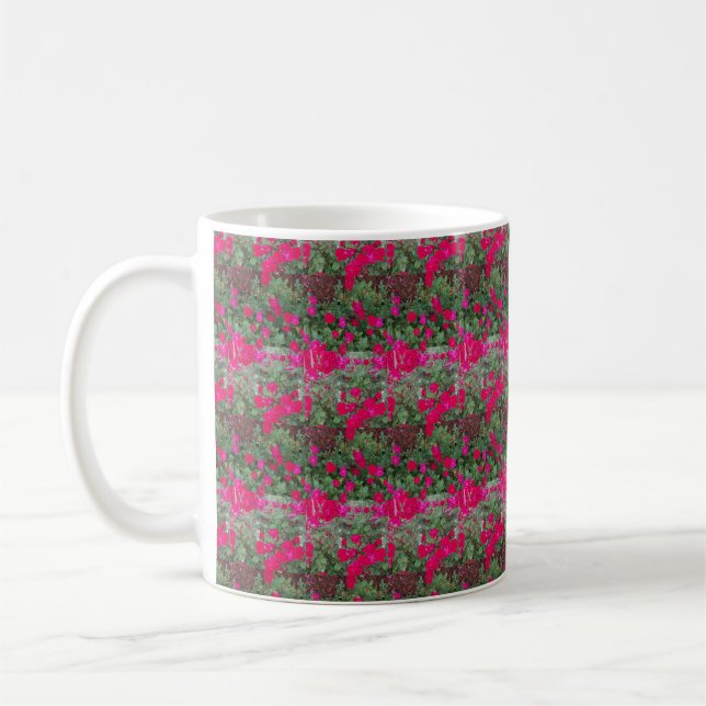 Floral Nature Coffee Tea Mug (Left)