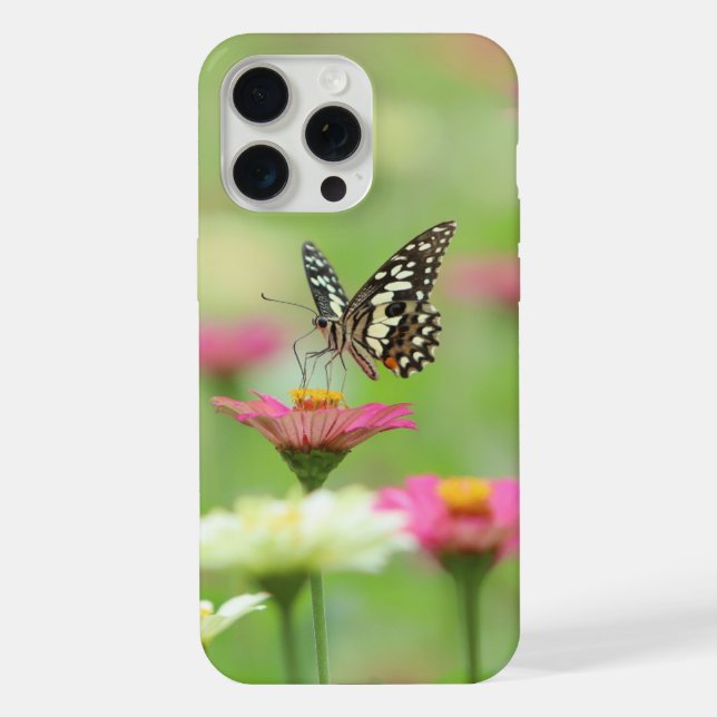Floral nature design iphone 15 pro max case. case (Back)