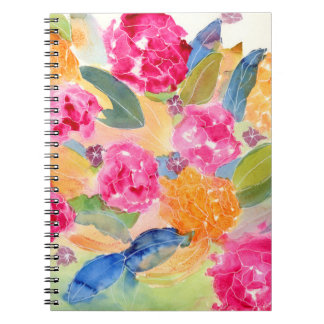 Floral notebook