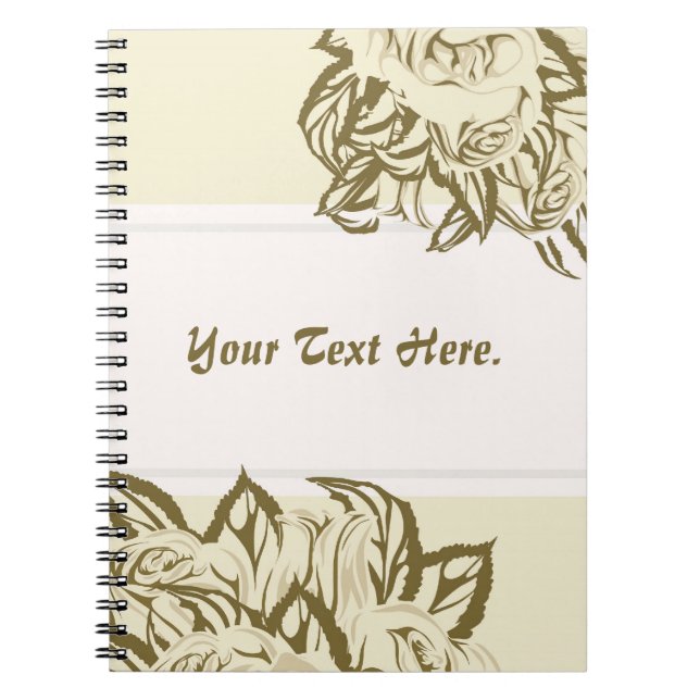 Floral Notebook (Front)