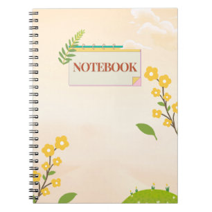 Floral  notebook