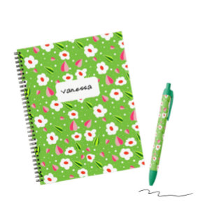Floral Notebook