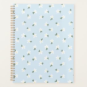 Floral notebook planner