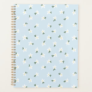 Floral notebook planner
