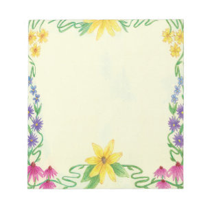 Floral Notepad