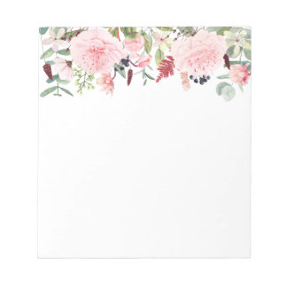 Floral Notepad