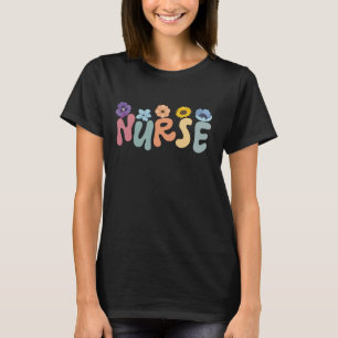 Floral Nurse Shirt, New Nurse Gift, Nurse Apprecia T-Shirt