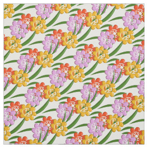 Floral nursery pattern fabric