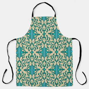 Floral Ornament: Fashionable Modern Seamless Apron
