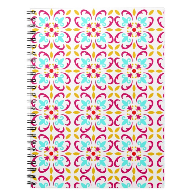 Floral ornament notebook (Front)