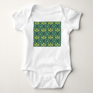 Floral ornament, seamless elegant pattern. baby bodysuit