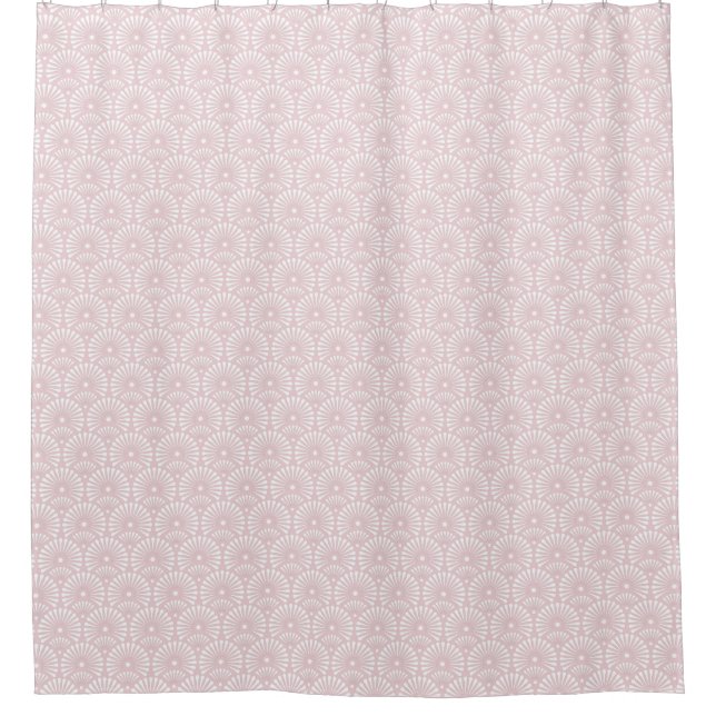 Floral Ornament Shower Curtain (Front)