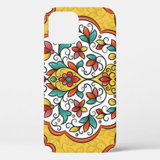 Floral Ornament: Turkish Indian Motifs. iPhone 12 Case