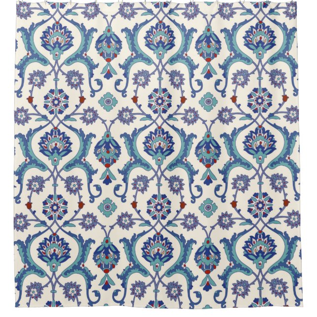 Floral Ornamental pattern. Traditional Arabic seam (Front)