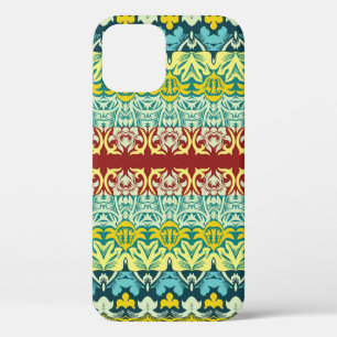 Floral ornamental seamless pattern iPhone 12 case