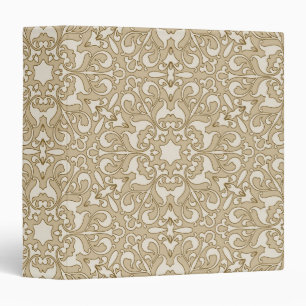 Floral ornate background binder